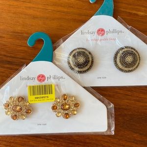 Two pair of brand-new Lindsay Phillips snaps